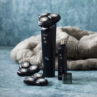 Nordic Sense shaver med 2 shaver heads og næsetrimmer
