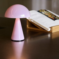 Hübsch Mush Transportabel bordlampe lys pink