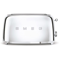 SMEG brødrister til 4 skiver krom