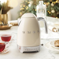 SMEG elkedel 1,7L creme