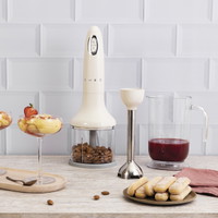 SMEG stavblendersæt creme