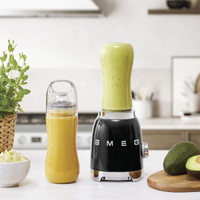 SMEG Personal blender sort inkl. 2x0,6l flasker