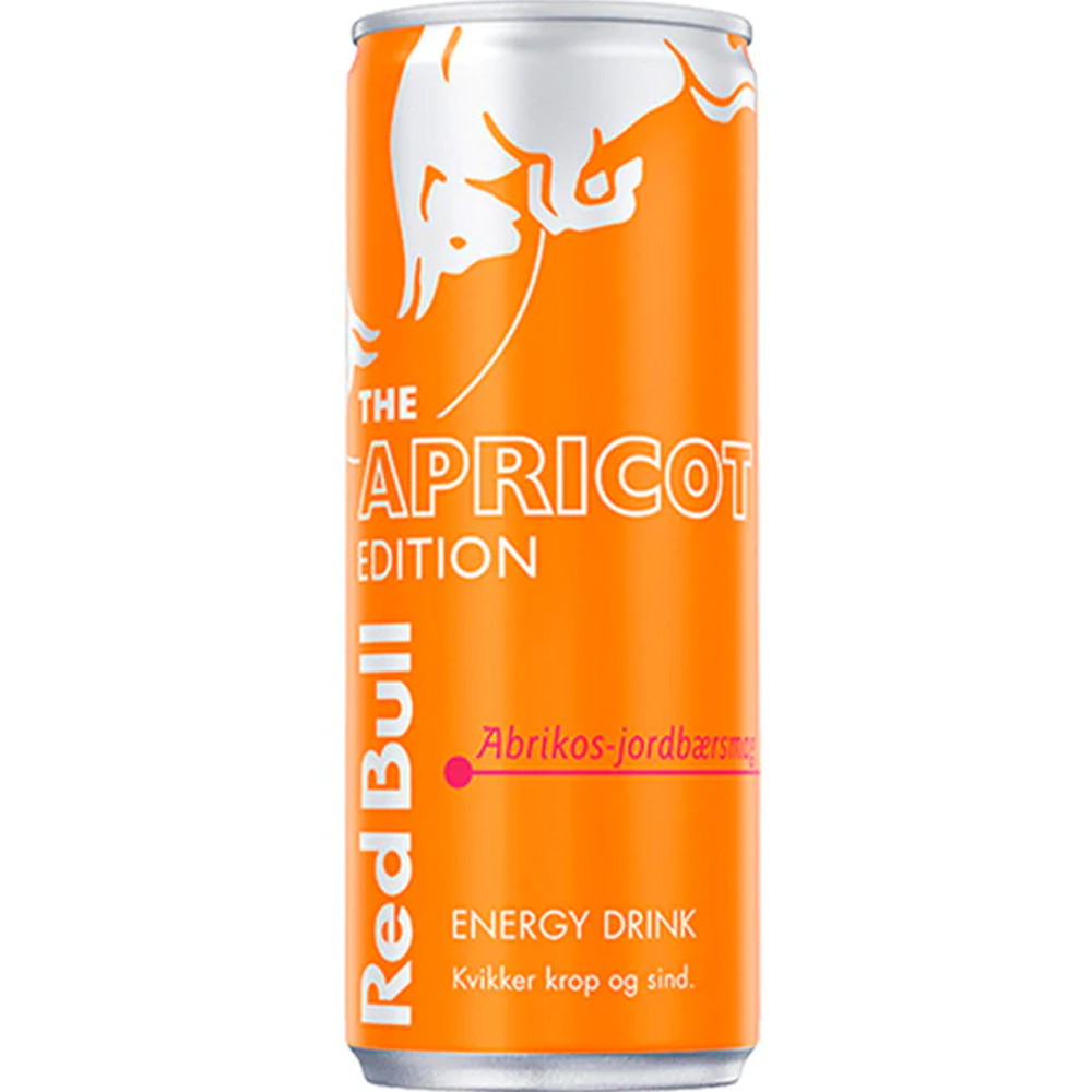 Red Bull Apricot energidrik dåse 25cl
