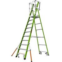 JUMBO Giant platformsstig "Safety Cage" med 10 trin