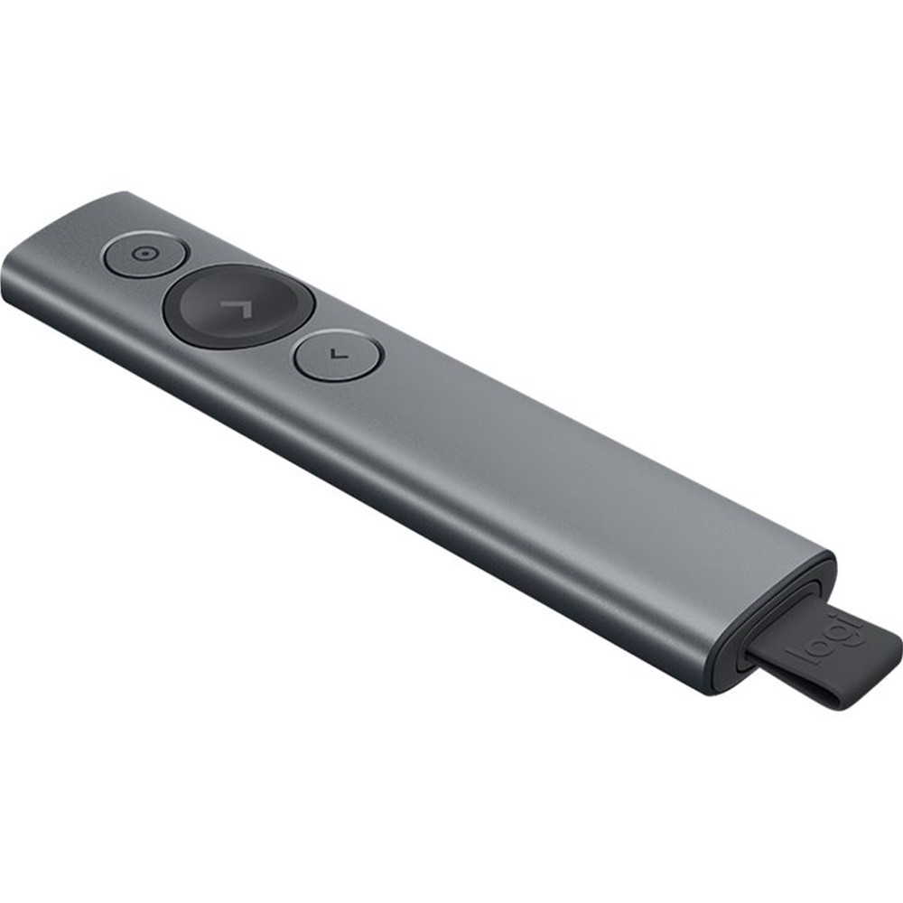 Logitech Spotlight fjernebetjening grå