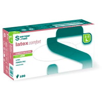 Sempermed Comfort latexhandske str. L hvid