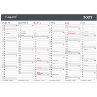 Mayland 27059050 moderne vægkalender A4