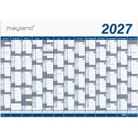 Mayland 27065100 1x13mdr vægkalender 70x100cm