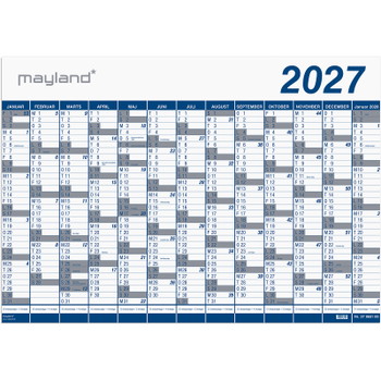 Mayland 27065100 1x13mdr vægkalender 70x100cm