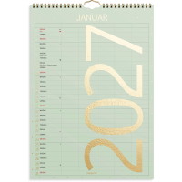 Mayland 27066120 Color vægkalender A4