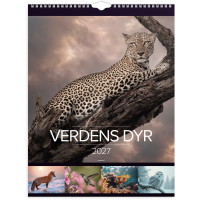 Mayland 27066330 Verdens dyr vægkalender 29,5x39cm