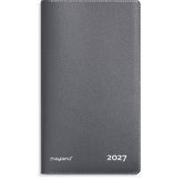 Mayland 27090050 indexkalender 17x9,5cm mørkegrå