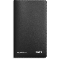 Mayland 27090100 basic månedskalender 17,3x9,8cm sort