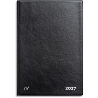 Mayland 27194000 City diplomatkalender 25x17,5cm sort