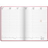 Mayland 27194010 City diplomat kalender 25x17,5cm rød