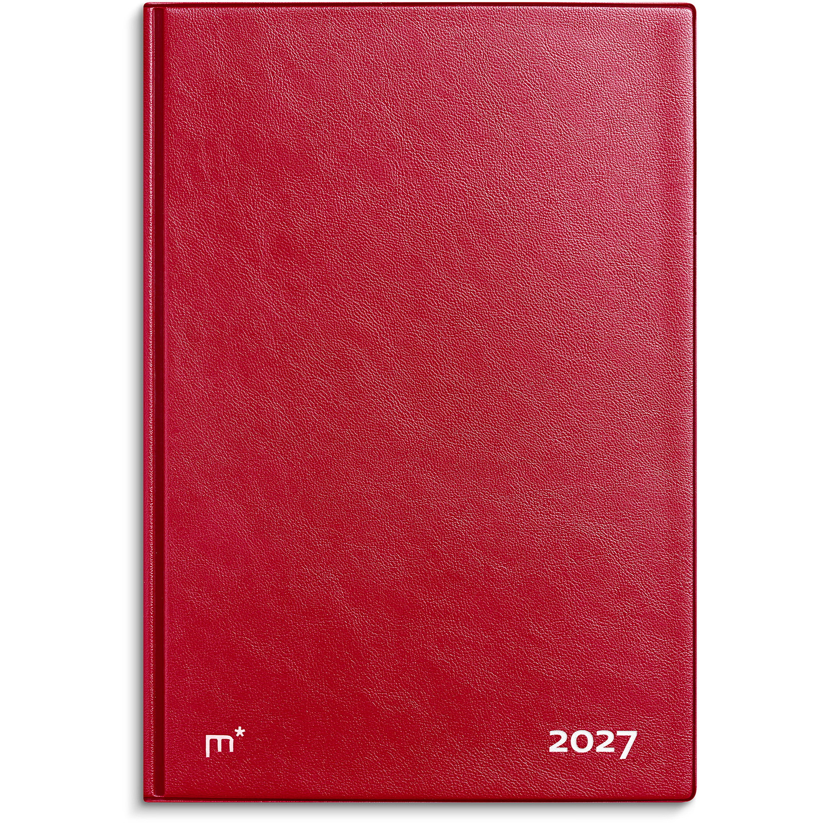 Mayland 27194010 City diplomat kalender 25x17,5cm rød