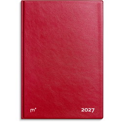 Mayland 27194010 City diplomat kalender 25x17,5cm rød