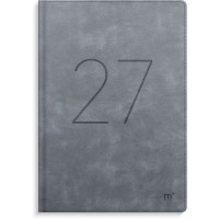 Mayland 27194020 City Diplomat ugekalender 16,8x24,5cm grå