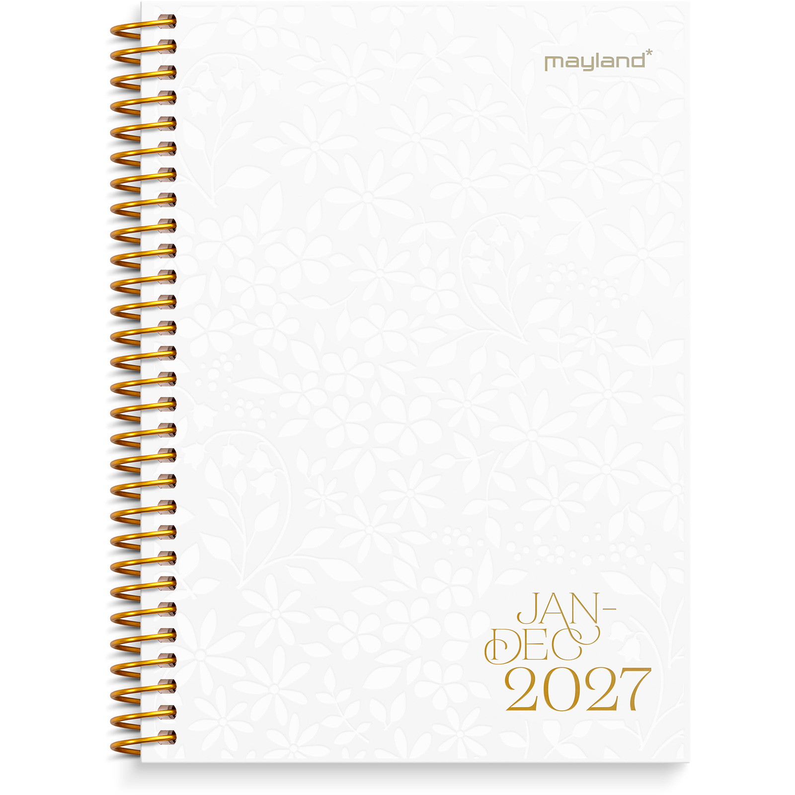 Mayland 27201210 ugekalender A6 præget tværformat