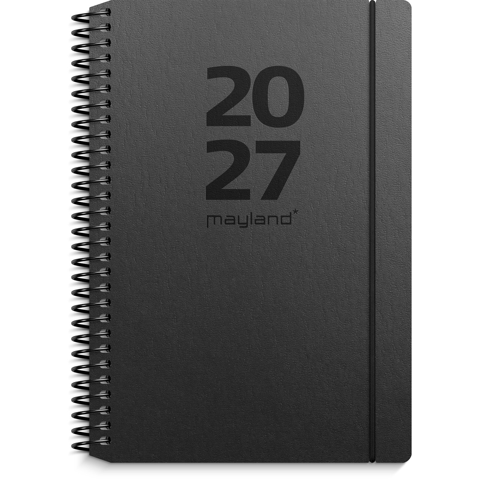 Mayland 27201220 ugekalender A6 matsort tværformat