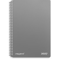 Mayland 27202000 uge spiralkalender grå tværformat