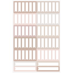 Mayland 27226400 Organizer ugekalender illustreret 23,5x19cm