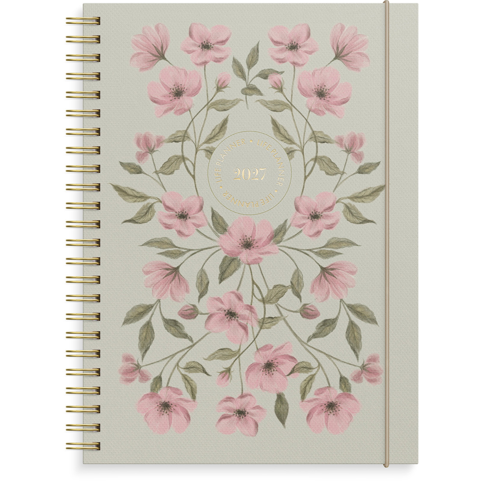 Burde 27227410 Essentials ugekalender A5 tekstilpræg