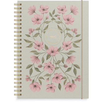 Burde 27227410 Essentials ugekalender A5 tekstilpræg