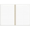 Burde 27227410 Essentials ugekalender A5 tekstilpræg