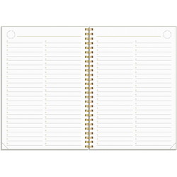 Burde 27227410 Essentials ugekalender A5 tekstilpræg