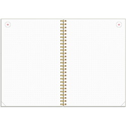 Burde 27227410 Essentials ugekalender A5 tekstilpræg