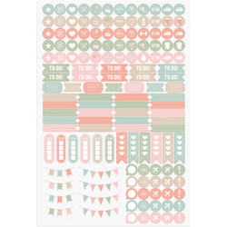 Burde 27227410 Essentials ugekalender A5 tekstilpræg
