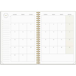 Burde 27227410 Essentials ugekalender A5 tekstilpræg