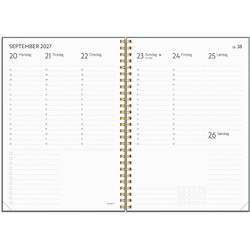 Burde 27227800 Do More ugekalender A5 kartonomslag