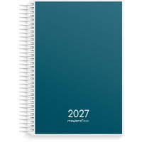 Mayland 27265000 Basic dagkalender blå 18x14cm