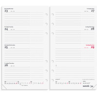 Mayland 27276500 System PP ugekalender refill tværformat