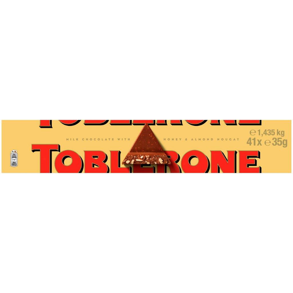 Toblerone XL chokolade 41 stk á 35g