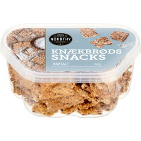 Nordthy knækbrødssnacks havsalt 190g