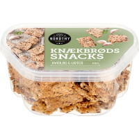 Nordthy knækbrødssnacks hvidløg 190g