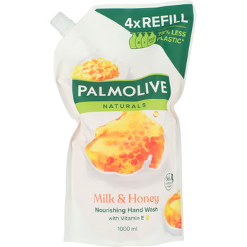 Palmolive Milk & Honey håndsæbe refill 1000ml