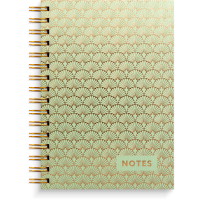 Mayland Art Deco notesbog A5 linjeret 150ark 70g