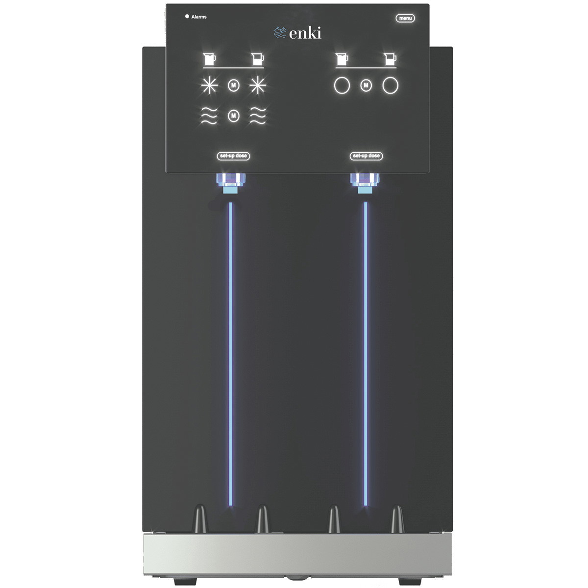 Enki Odin 150 KTB vandkøler m/touchskærm & kulsyre 150l/t sort