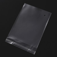 Pose m/limluk LDPE 230x320+50mm 35my Klar 100stk