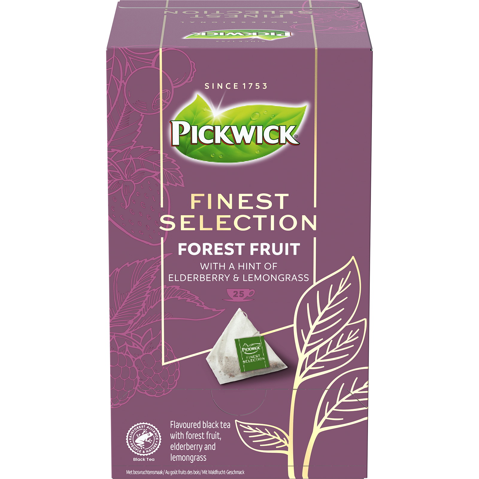 4 x Pickwick Finest Forest Fruit 25 tebreve