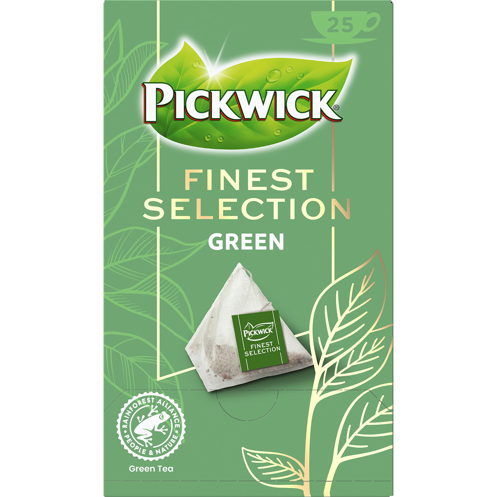 4 x Pickwick Finest Green 25 tebreve