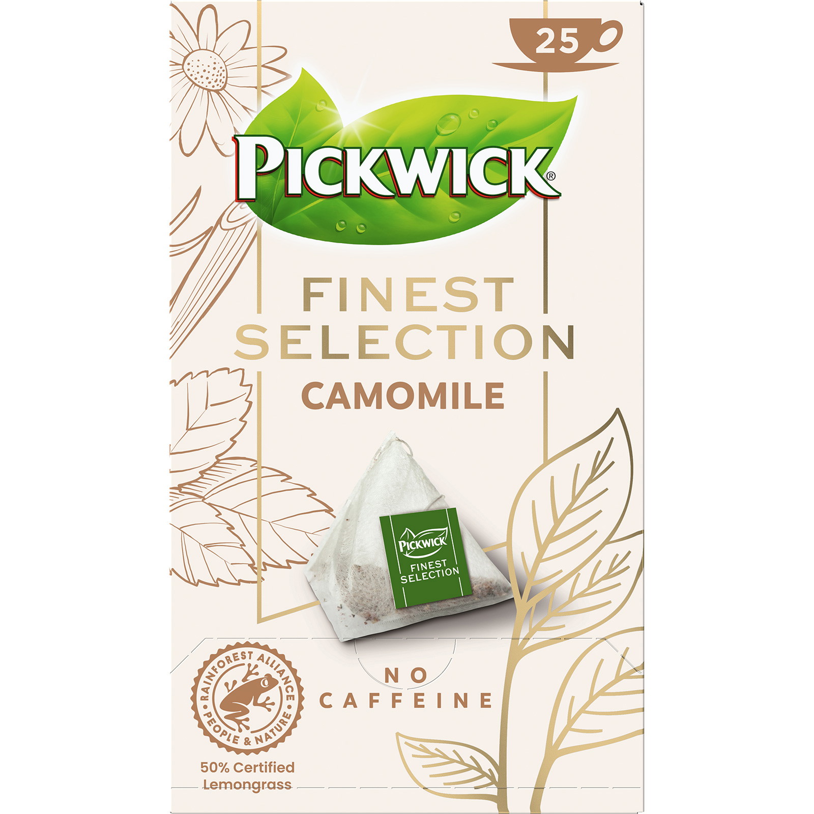 4 x Pickwick Finest Kamille 25 tebreve