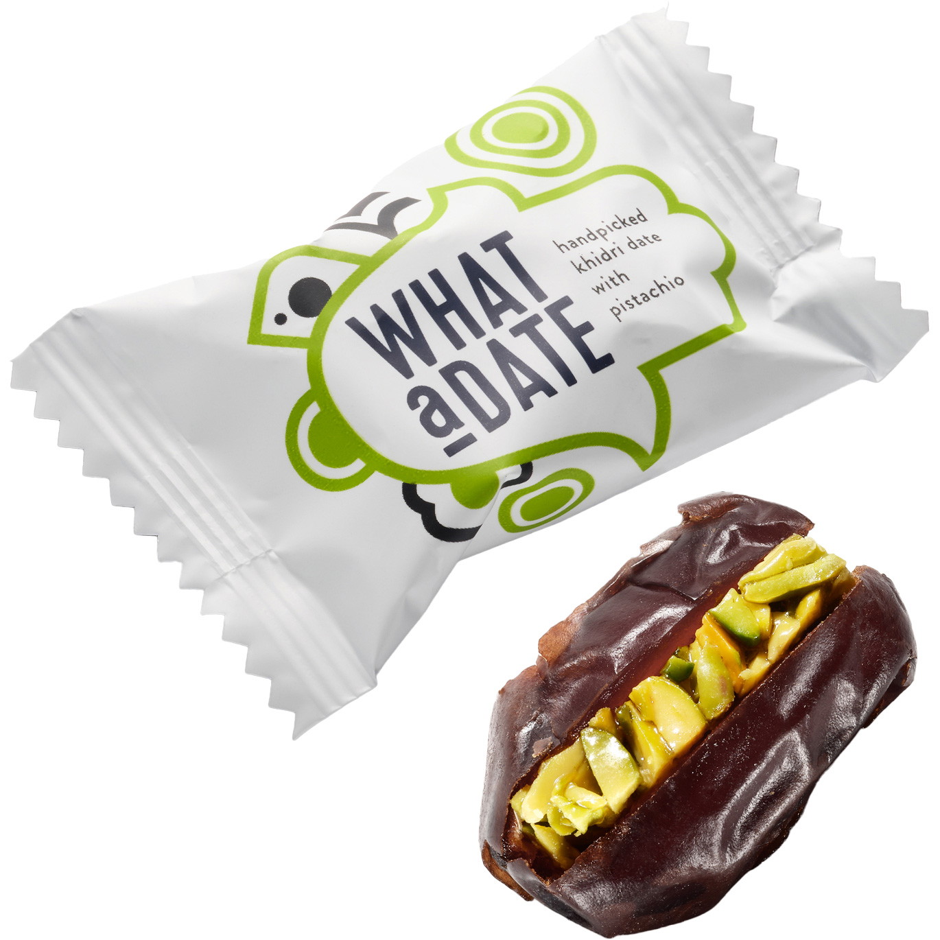 What a Date Pistachio dadler 60stk