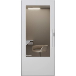 PhoneAlone S-101 telefonboks Klassisk Hvid