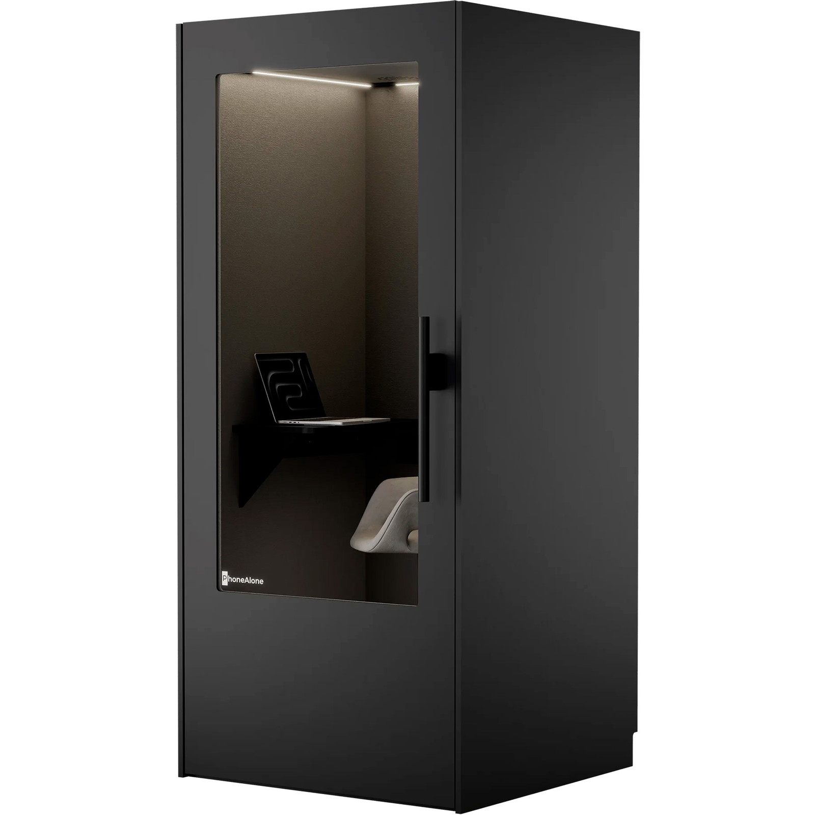PhoneAlone S-103 telefonboks Klassisk Sort