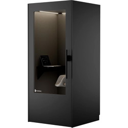 PhoneAlone S-103 telefonboks Klassisk Sort